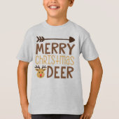 メリークリスマス・ディアー Tシャツ (正面)