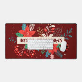 メリークリスマス デスクマット (キーボード&マウス)