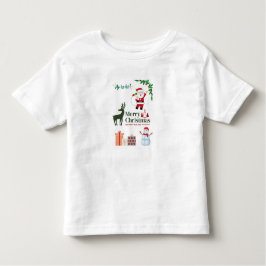 メリークリスマス トドラーTシャツ