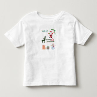 メリークリスマス トドラーTシャツ