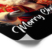 メリークリスマス – トランプ・サンタグラおもしろいップ大統領 ポスター (角)