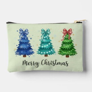 メリークリスマス トリオツリー アクセサリーポーチ
