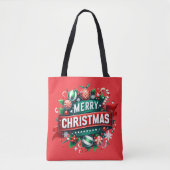 メリークリスマス トートバッグ (正面)