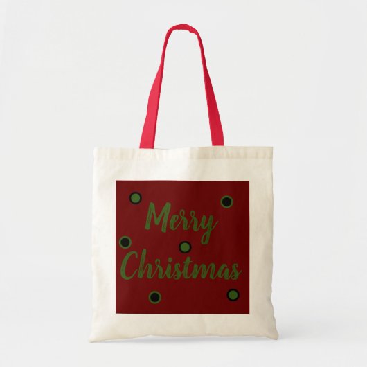メリークリスマス トートバッグ (正面)