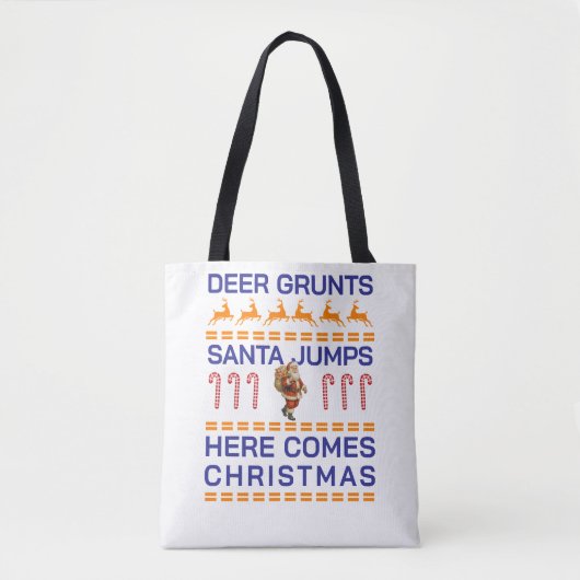 メリークリスマス トートバッグ (正面)