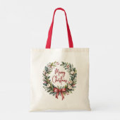 メリークリスマス トートバッグ (裏面)