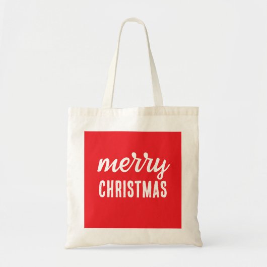 メリークリスマス トートバッグ (正面)