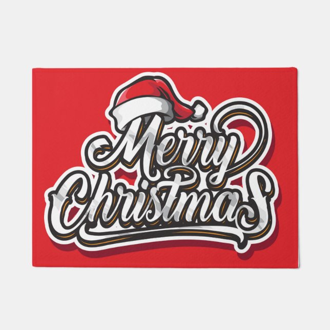 メリークリスマス ドアマット (正面)