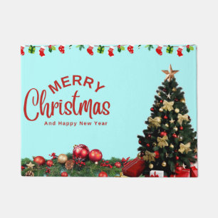 メリークリスマス ドアマット