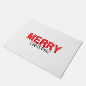 メリークリスマス ドアマット (アングル)