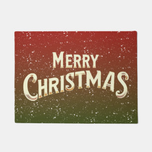 メリークリスマス ドアマット