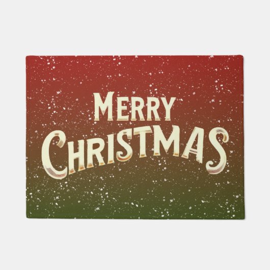 メリークリスマス ドアマット (正面)