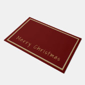 メリークリスマス ドアマット (アングル)