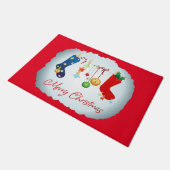 メリークリスマス ドアマット (アングル)