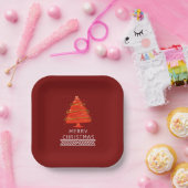 メリークリスマス ナプキン ペーパープレート (パーティー)