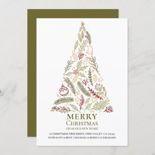 メリークリスマス – ニューホームパイン柊の木から 案内状