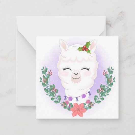 メリークリスマス ノートカード (正面)