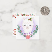 メリークリスマス ノートカード (正面/裏面インサイチュ)