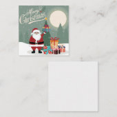 メリークリスマス ノートカード (正面/裏面)