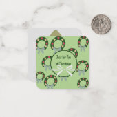 メリークリスマス ノートカード (正面/裏面インサイチュ)