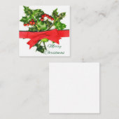 メリークリスマス ノートカード (正面/裏面)