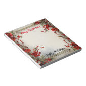 メリークリスマス ノートパッド (アングル)