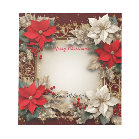 メリークリスマス ノートパッド (正面)