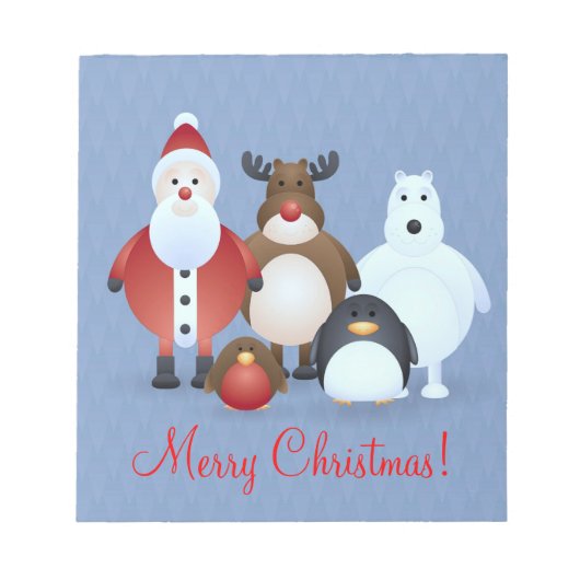 メリークリスマス ノートパッド (正面)