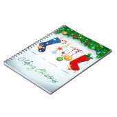 メリークリスマス ノートブック (左側)