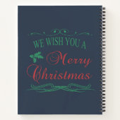 メリークリスマス ノートブック (裏面)