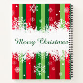 メリークリスマス ノートブック (裏面)