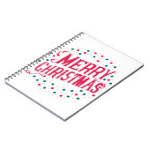 メリークリスマス ノートブック (左側)