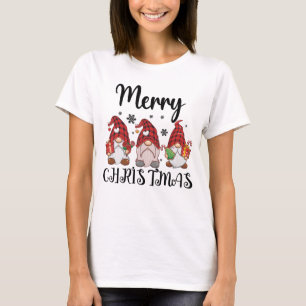 メリークリスマス ノーム クリスマス ノーム Tシャツ
