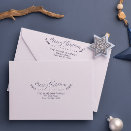 メリークリスマス&ハッピーニューイヤーお洒落脚本 ラバースタンプ