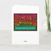 メリークリスマス&ハッピーニューイヤーカード シーズンカード (裏面)