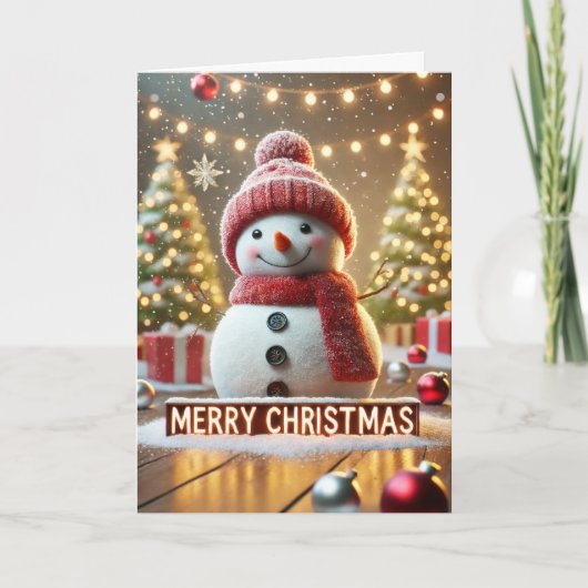 メリークリスマス&ハッピーニューイヤーカード シーズンカード (正面)