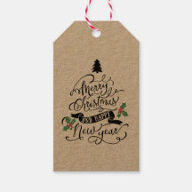 メリークリスマス&ハッピーニューイヤーギフトラベル