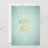 メリークリスマス&ハッピーニューイヤーパーティの招待状 招待状 (裏面)