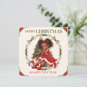 メリークリスマス&ハッピーニューイヤーブラックガール魔法 (スタンド正面)