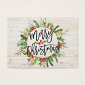 メリークリスマス&ハッピーニューイヤーホリデーグリーティング (正面)