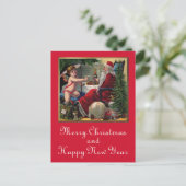 メリークリスマス&ハッピーニューイヤーポストカード シーズンポストカード (スタンド正面)