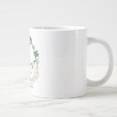 メリークリスマス&ハッピーニューイヤー名物マグカップ ジャンボコーヒーマグカップ (右)