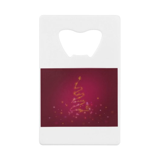 メリークリスマス&ハッピーニューイヤー2 クレジットカード栓抜き (正面)