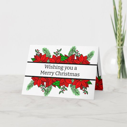 メリークリスマス＆ハッピーニューイヤー カード (正面)