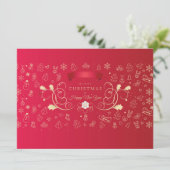 メリークリスマス&ハッピーニューイヤー！クリスマスレッドカード (スタンド正面)