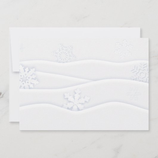 メリークリスマス&ハッピーニューイヤー！クリスマス セーブザデート (裏面)