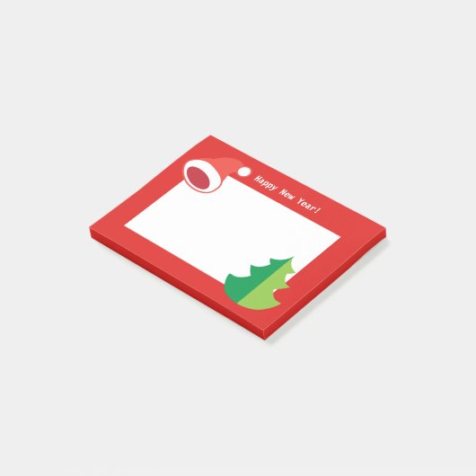 メリークリスマス&ハッピーニューイヤー!クリスマス ポストイット (アングル)