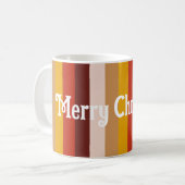 メリークリスマス＆ハッピーニューイヤー！ コーヒーマグカップ (正面左)