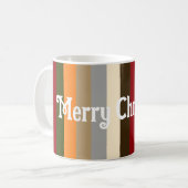 メリークリスマス＆ハッピーニューイヤー！ コーヒーマグカップ (正面左)