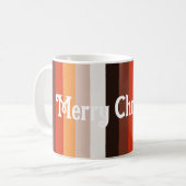 メリークリスマス&ハッピーニューイヤー! コーヒーマグカップ (正面左)